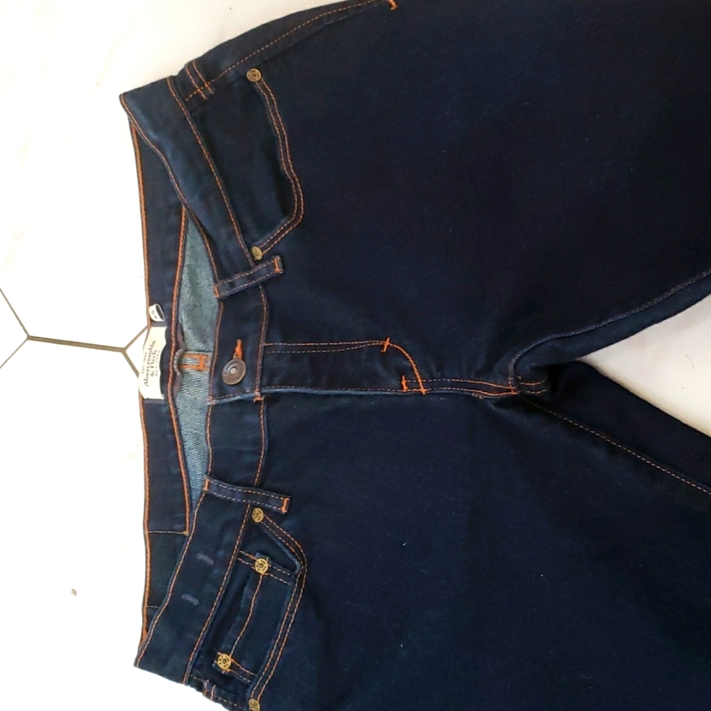 ABERCROMBIE &FITCH DENIM JEANS SIZE 6S - Picture 5 of 5